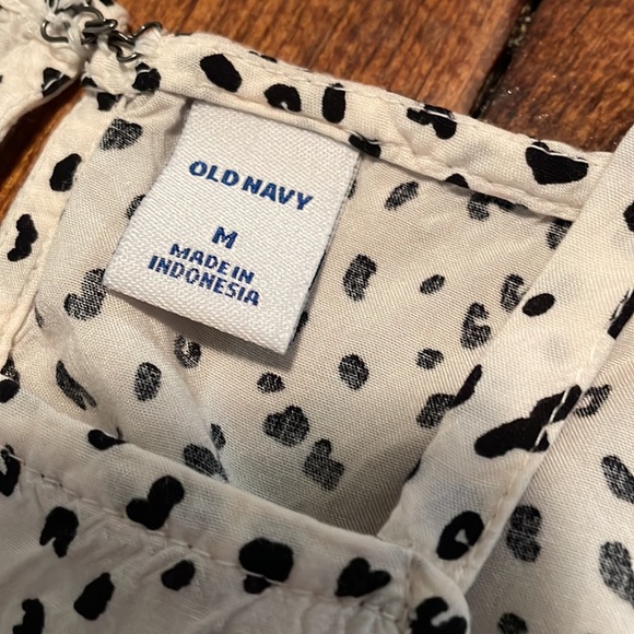 Leopard Print Tank Top Womens M White And Black Workwear Basic Staple Light - Picture 3 of 12